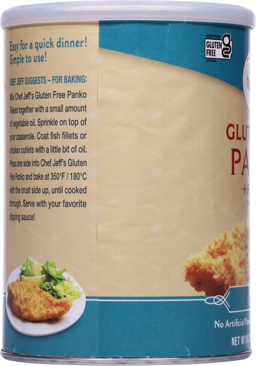 slide 9 of 9, Jeff Nathan Creations Flakes Gluten Free Panko 15 oz, 15 oz