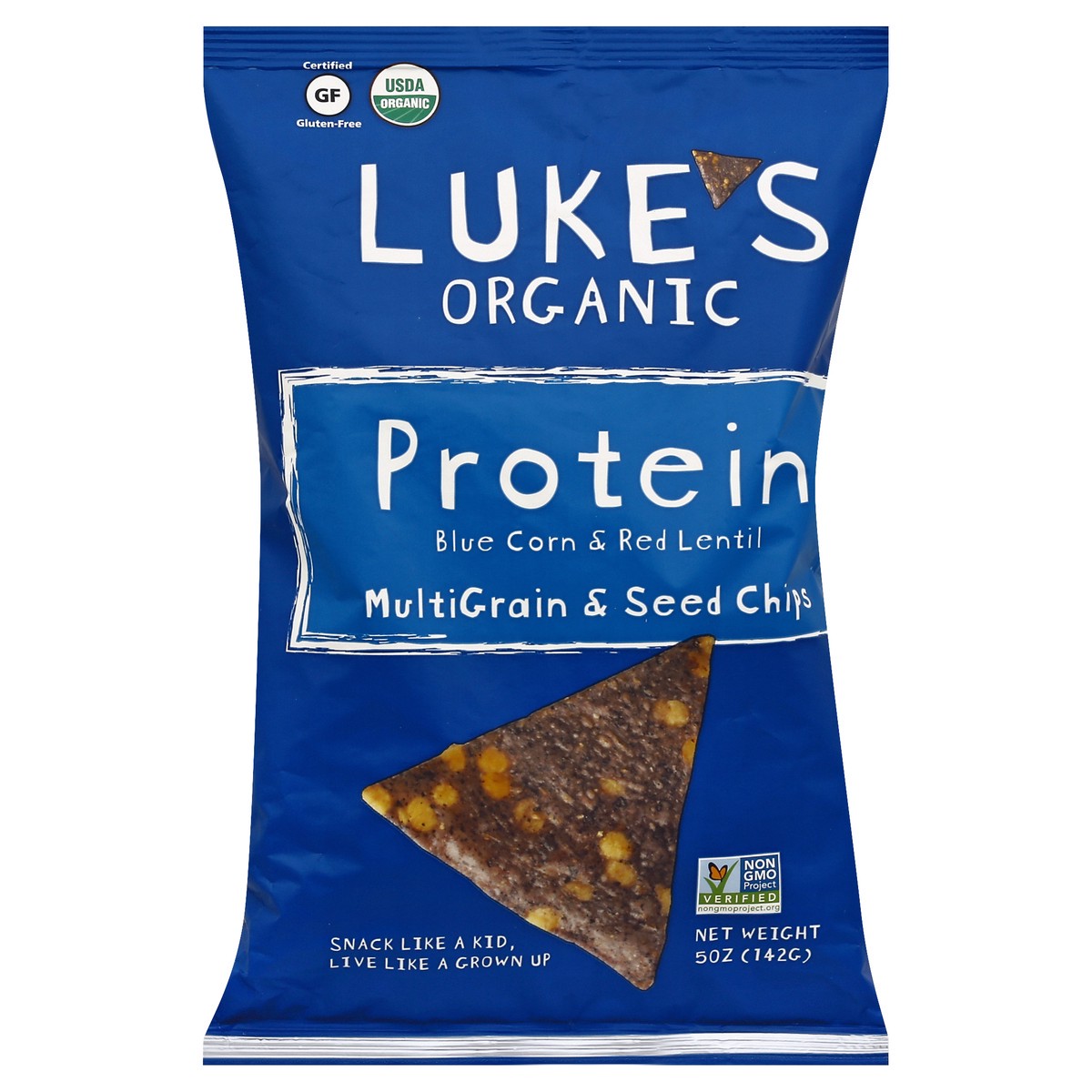 slide 3 of 6, Luke's MultiGrain & Seed Chips 5 oz, 5 oz