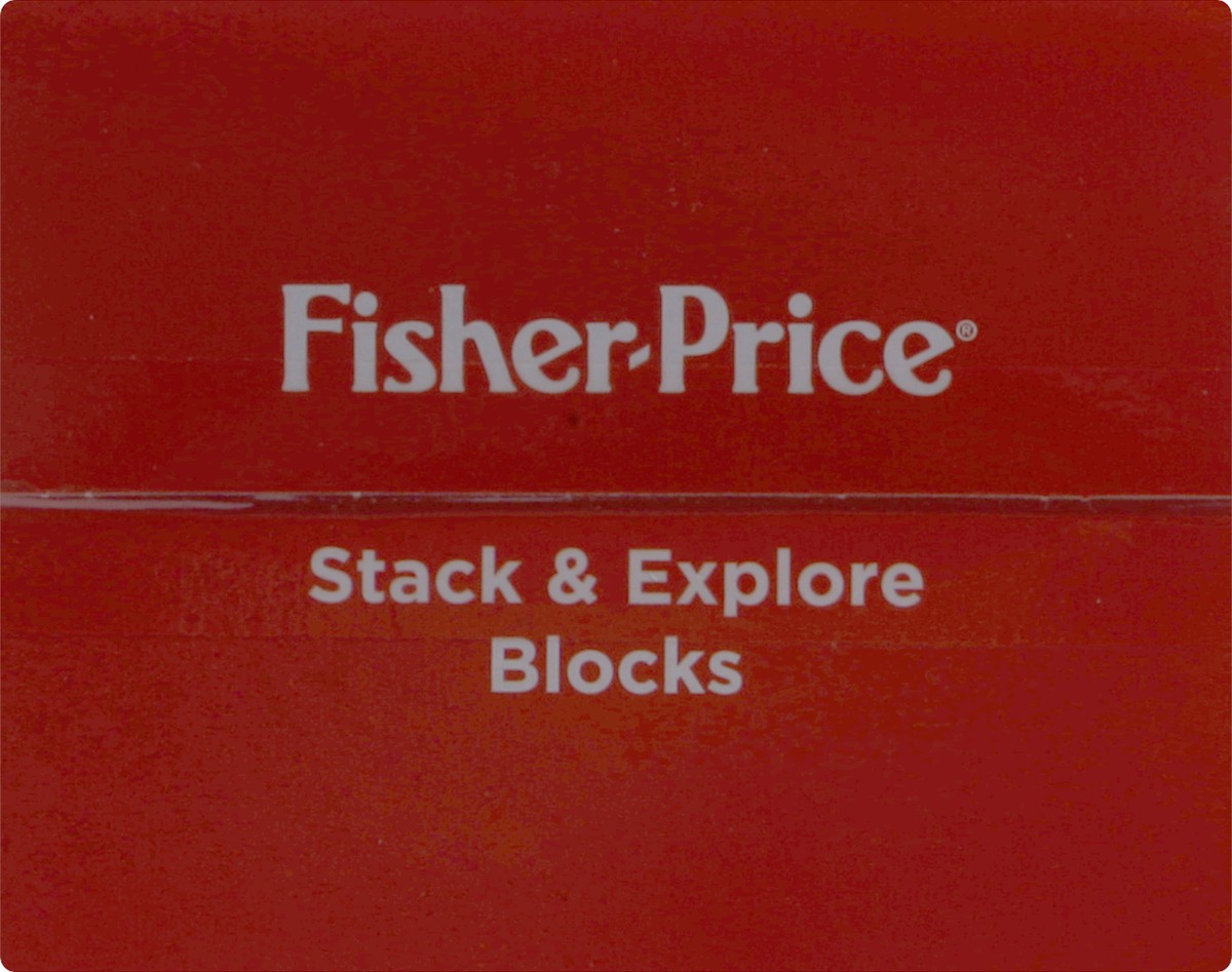 slide 2 of 6, Fisher-Price Stack and Explore Blocks, 5 pc