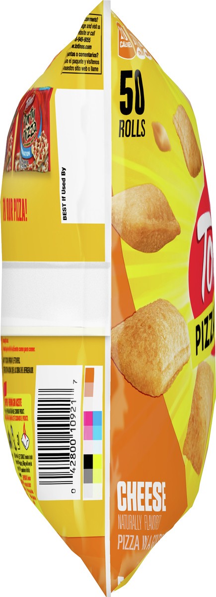 slide 4 of 9, Totino's Pizza Rolls, Cheese Flavored, Frozen Snacks, 24.8 oz, 50 ct, 50 ct