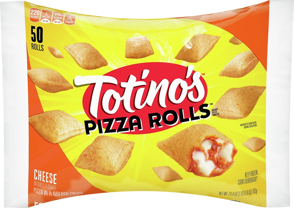 slide 9 of 10, Totino's Cheese Pizza Rolls, 50 ct