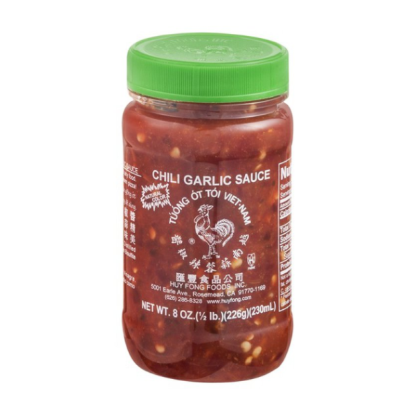 slide 1 of 3, Huy Fong Chili Garlic Sauce 8 oz, 8 oz