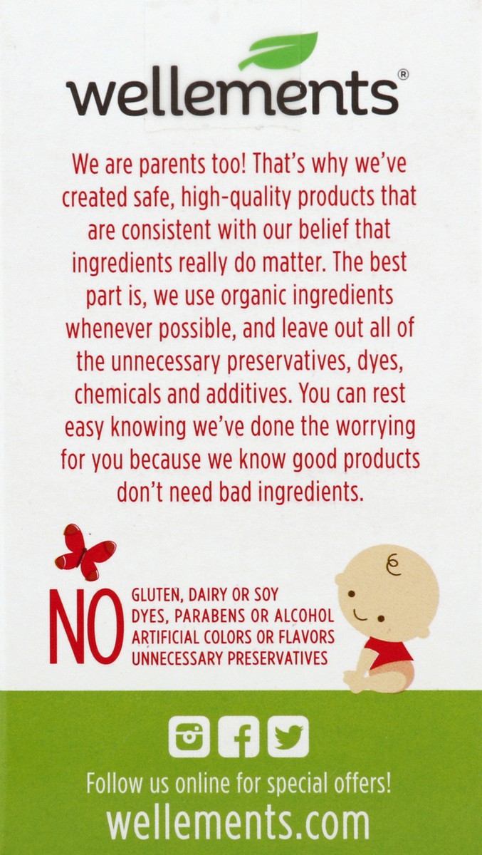 slide 3 of 6, Wellements Organic Vitamin D Drops, 0.15 fl oz