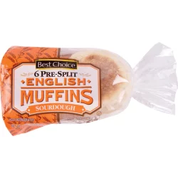 Best Choice Sourdough English Muffins