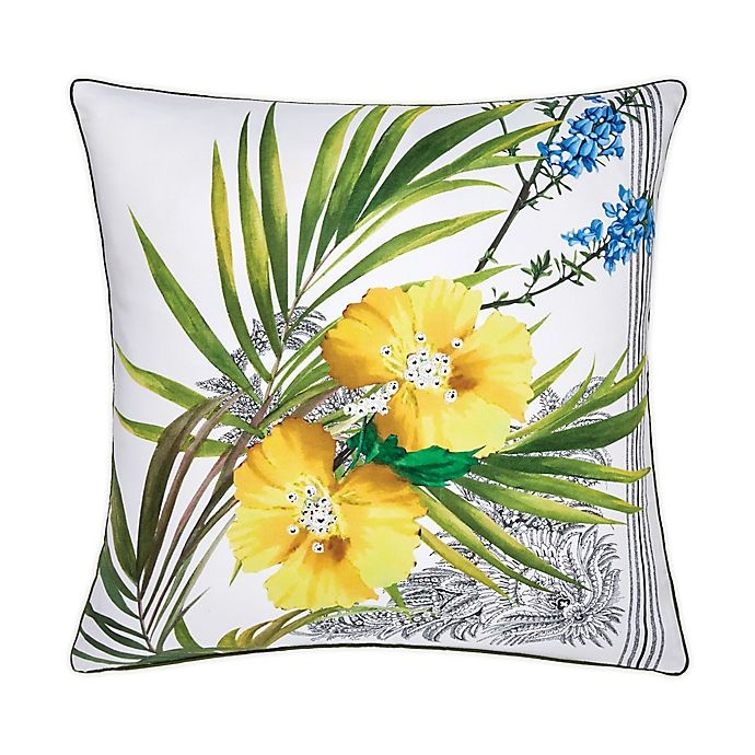 slide 1 of 2, Ted Baker Royal Palm Square Throw Pillow, 1 ct