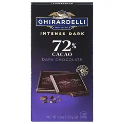 Ghirardelli 72% Cacao Intense Dark Dark Chocolate 3.5 oz