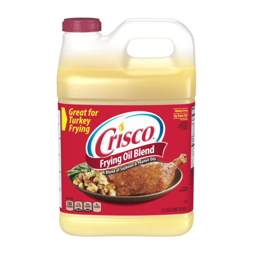 slide 1 of 1, Crisco Frying Blend Oil, 2.5 gal