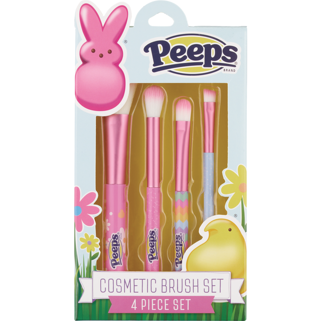 slide 1 of 1, PEEPS Cosmetic Brush Set, 1 ct