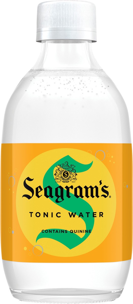 slide 5 of 9, Seagram's Seagrams Tonic Glass Bottle- 10 fl oz, 6 ct; 10 fl oz