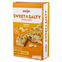 slide 4 of 29, Meijer Granola Bar Swt & Salty Peanut 18 - 22 oz, 22 oz