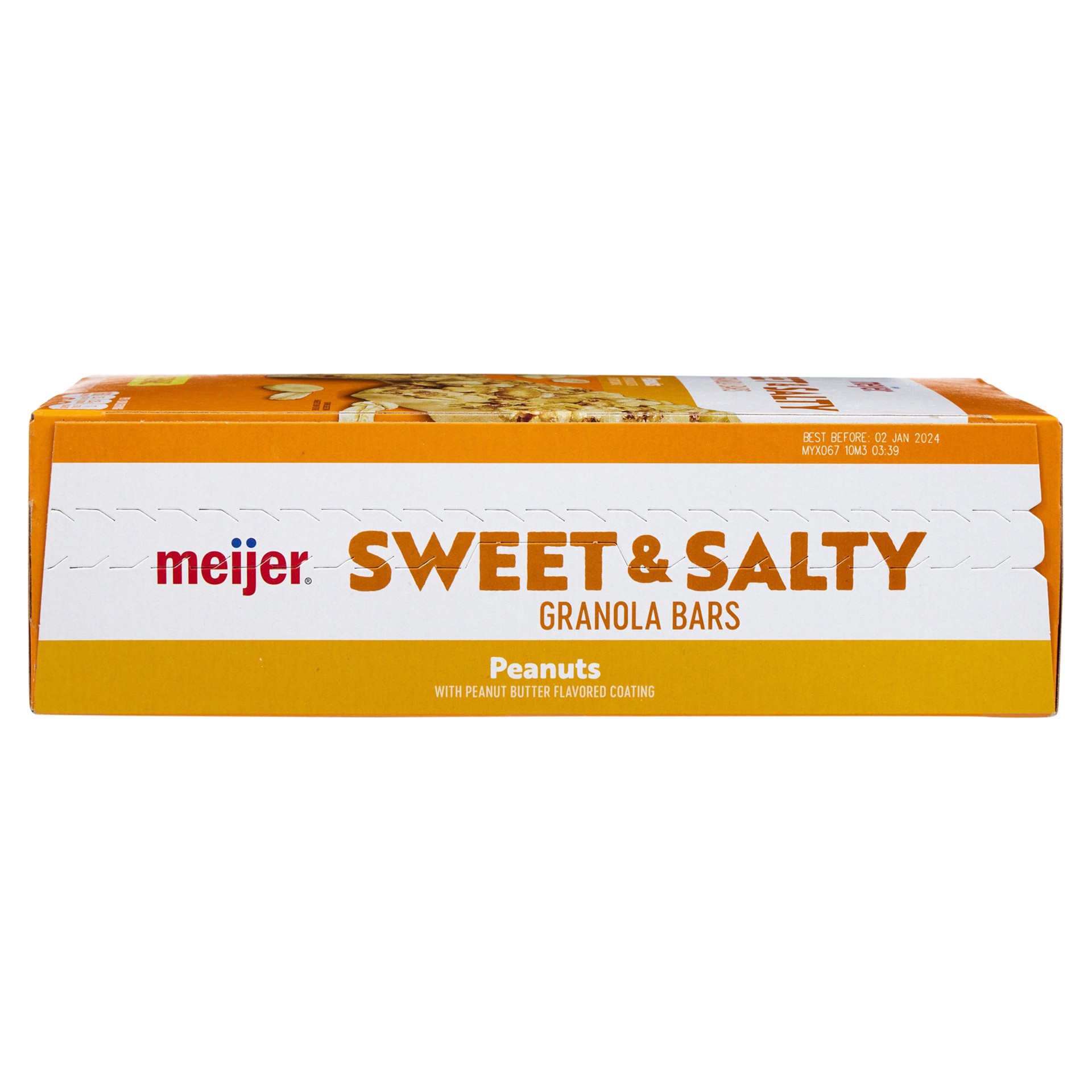 slide 7 of 29, Meijer Granola Bar Swt & Salty Peanut 18 - 22 oz, 22 oz