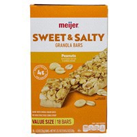 slide 3 of 29, Meijer Granola Bar Swt & Salty Peanut 18 - 22 oz, 22 oz