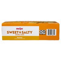 slide 17 of 29, Meijer Granola Bar Swt & Salty Peanut 18 - 22 oz, 22 oz