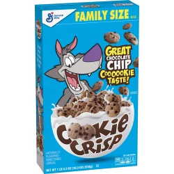 General Mills Cookie Crisp Cereal, Chocolate Chip, Family Size