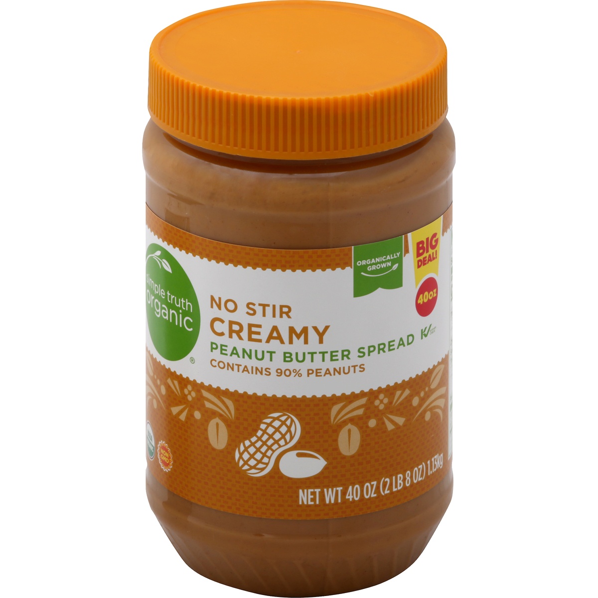 Simple Truth Organic Peanut Butter Spread 40 oz 40 oz Shipt