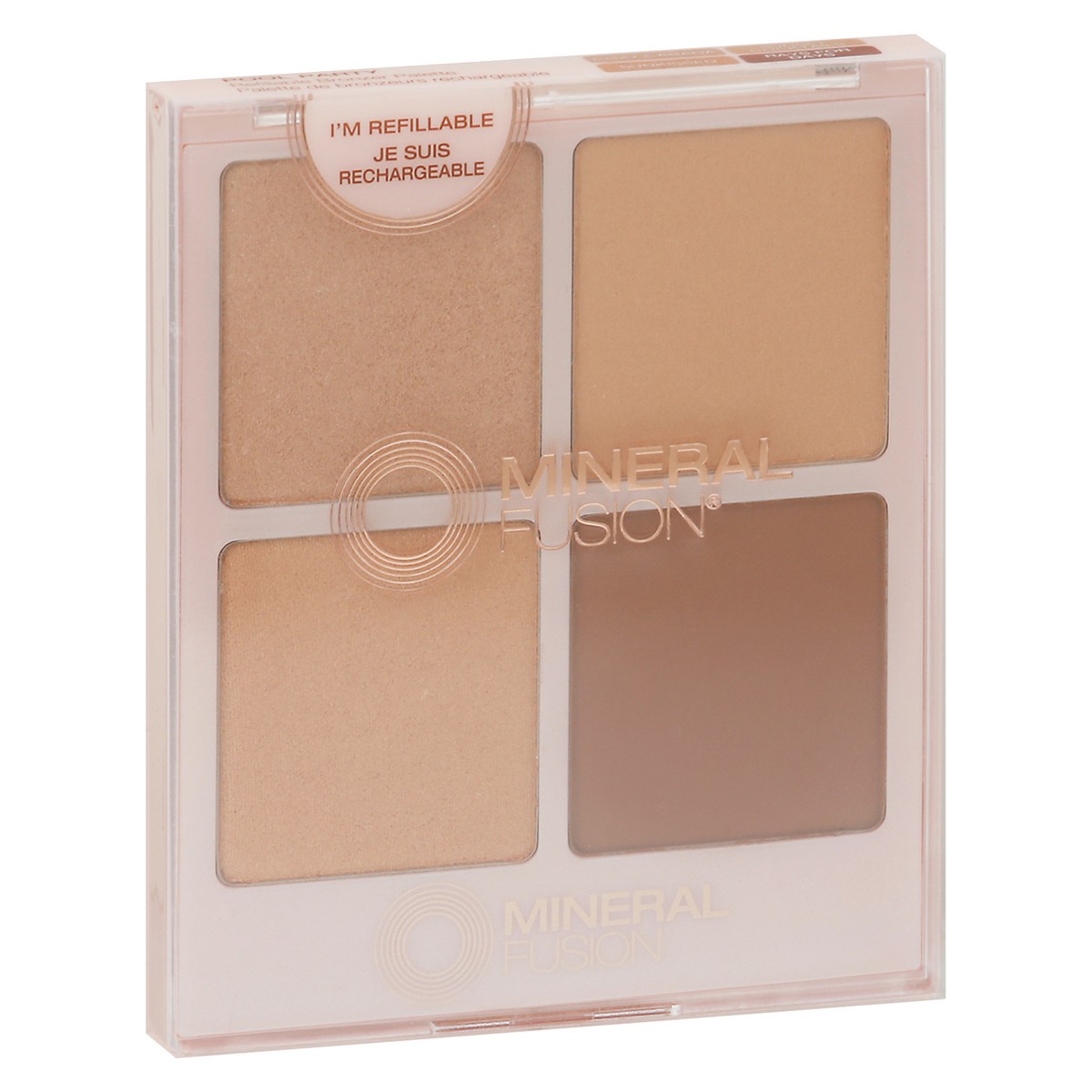 slide 2 of 9, Mineral Fusion Pool Party Refillable Bronzer Palette 0.45 oz, 1 ct
