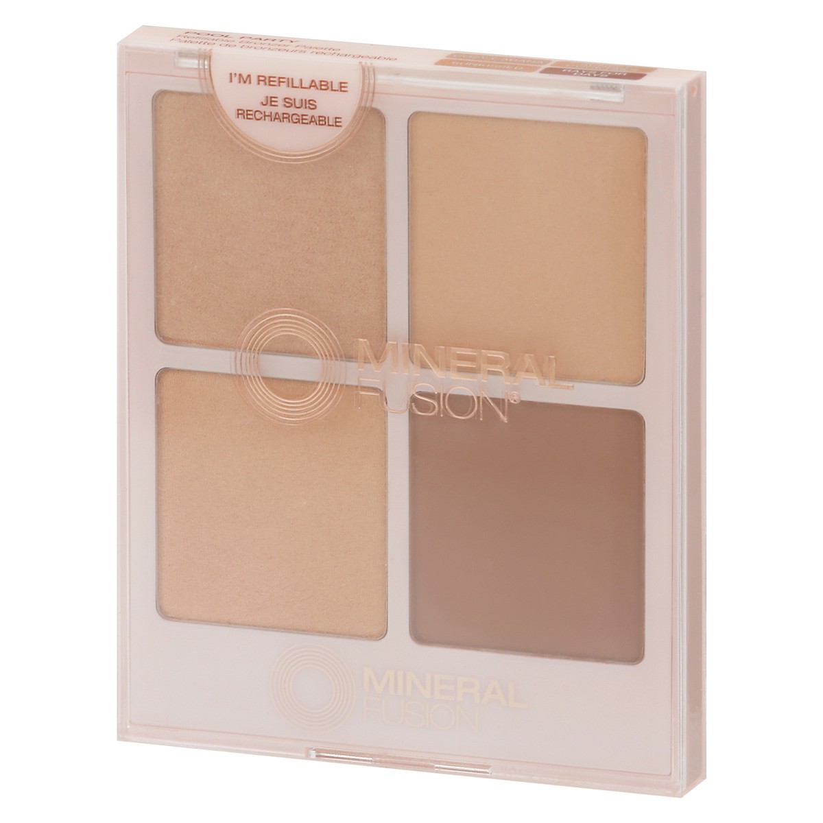 slide 6 of 9, Mineral Fusion Pool Party Refillable Bronzer Palette 0.45 oz, 1 ct