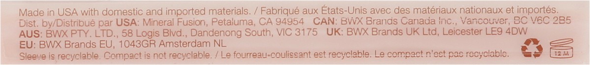 slide 3 of 9, Mineral Fusion Pool Party Refillable Bronzer Palette 0.45 oz, 1 ct