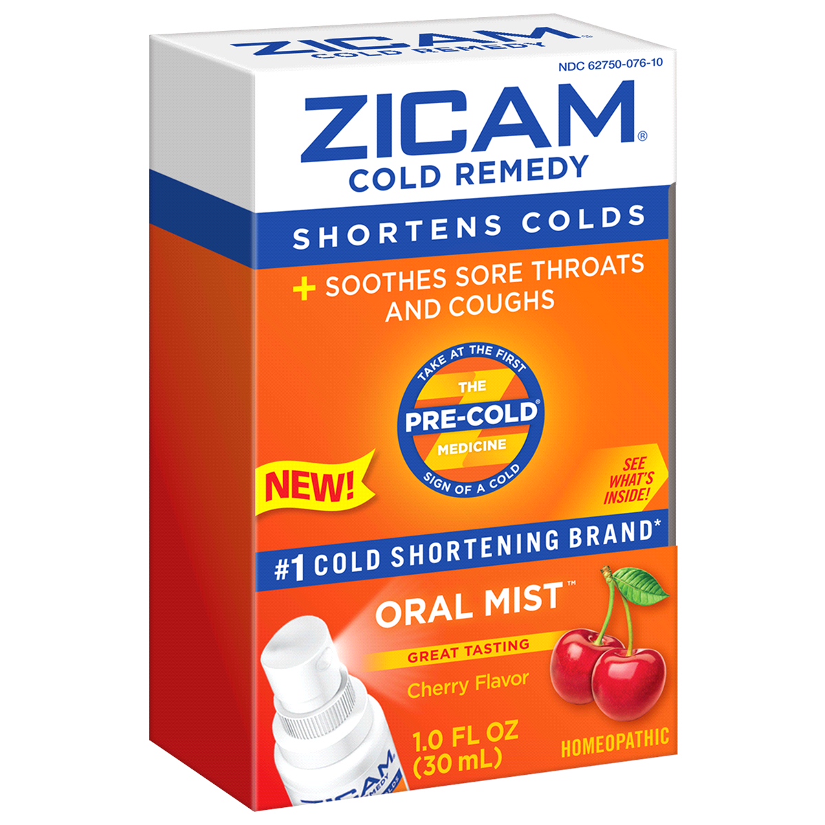 slide 2 of 3, Zicam Cold Remedy Oral Mist Cherry, 1 fl oz