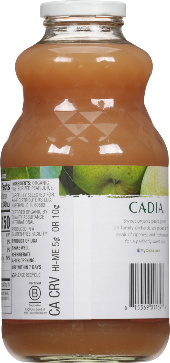 slide 2 of 13, Cadia Juice Pear Org - 32 oz, 32 oz