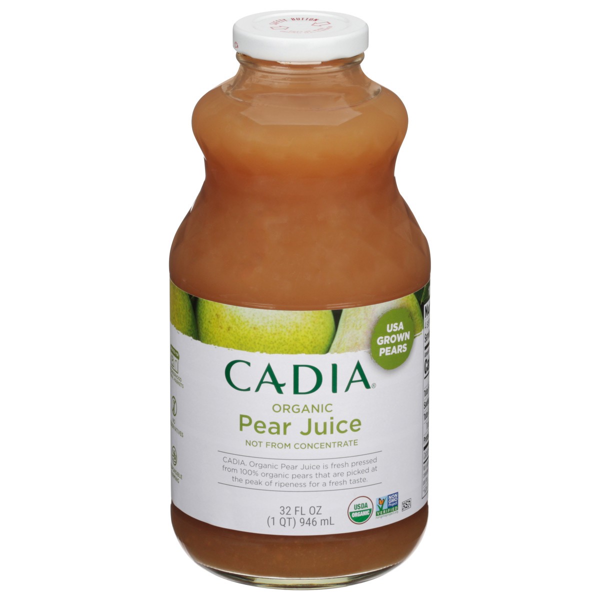 slide 8 of 13, Cadia Juice Pear Org - 32 oz, 32 oz