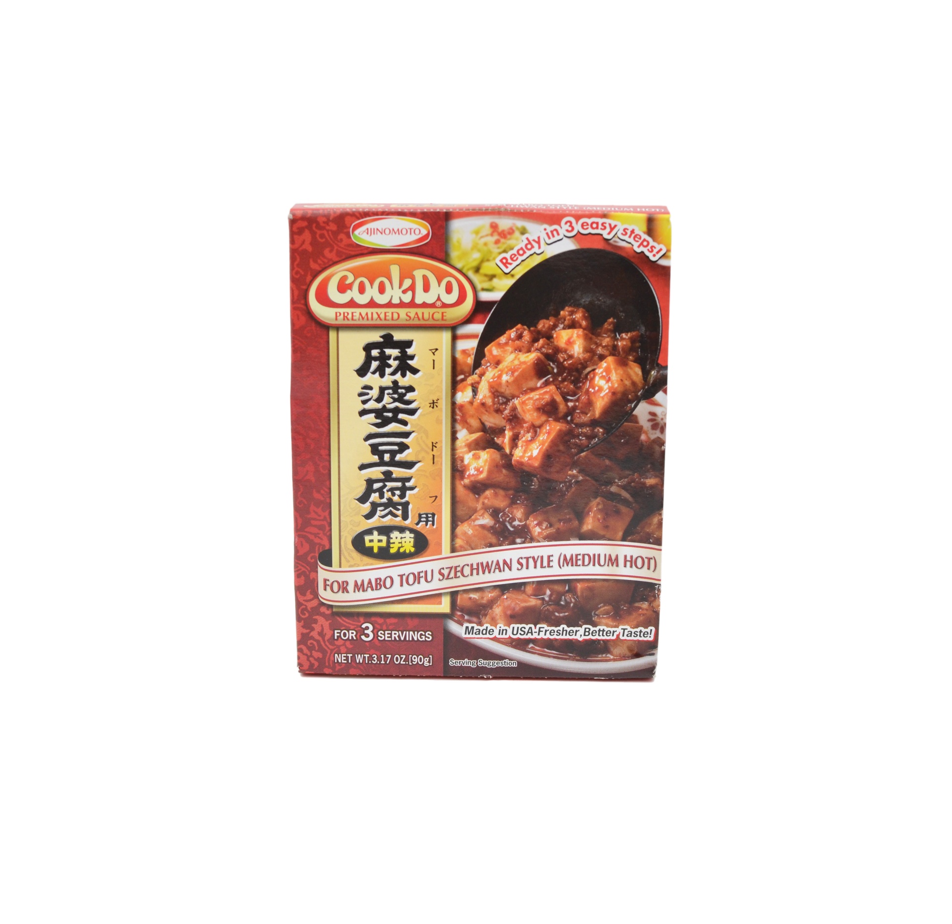 slide 1 of 1, Ck'Do Ckdo Mabo Tofu M-Hot Red, 3.17 oz