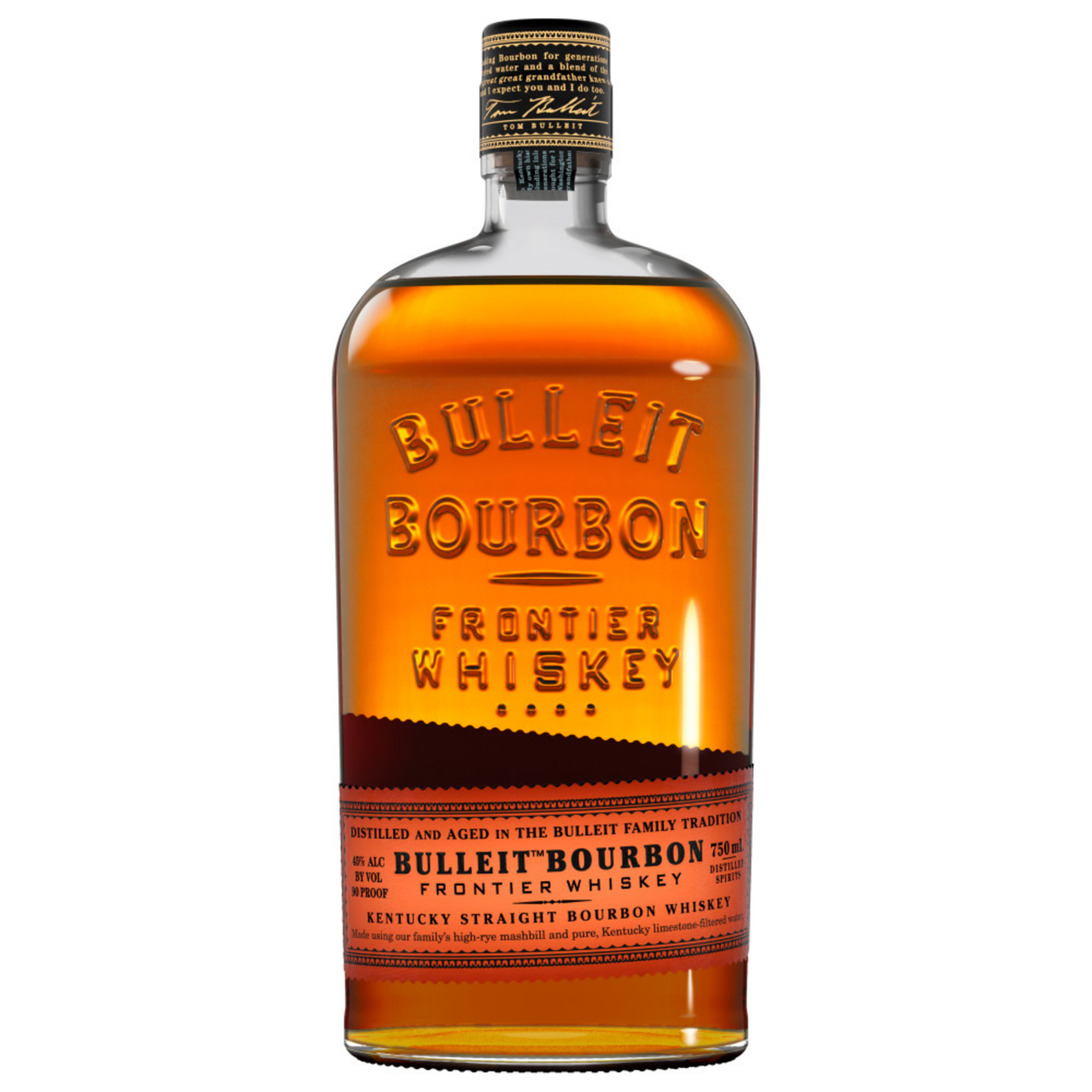 slide 1 of 3, Bulleit Bourbon Whiskey, 750 mL, 750 ml
