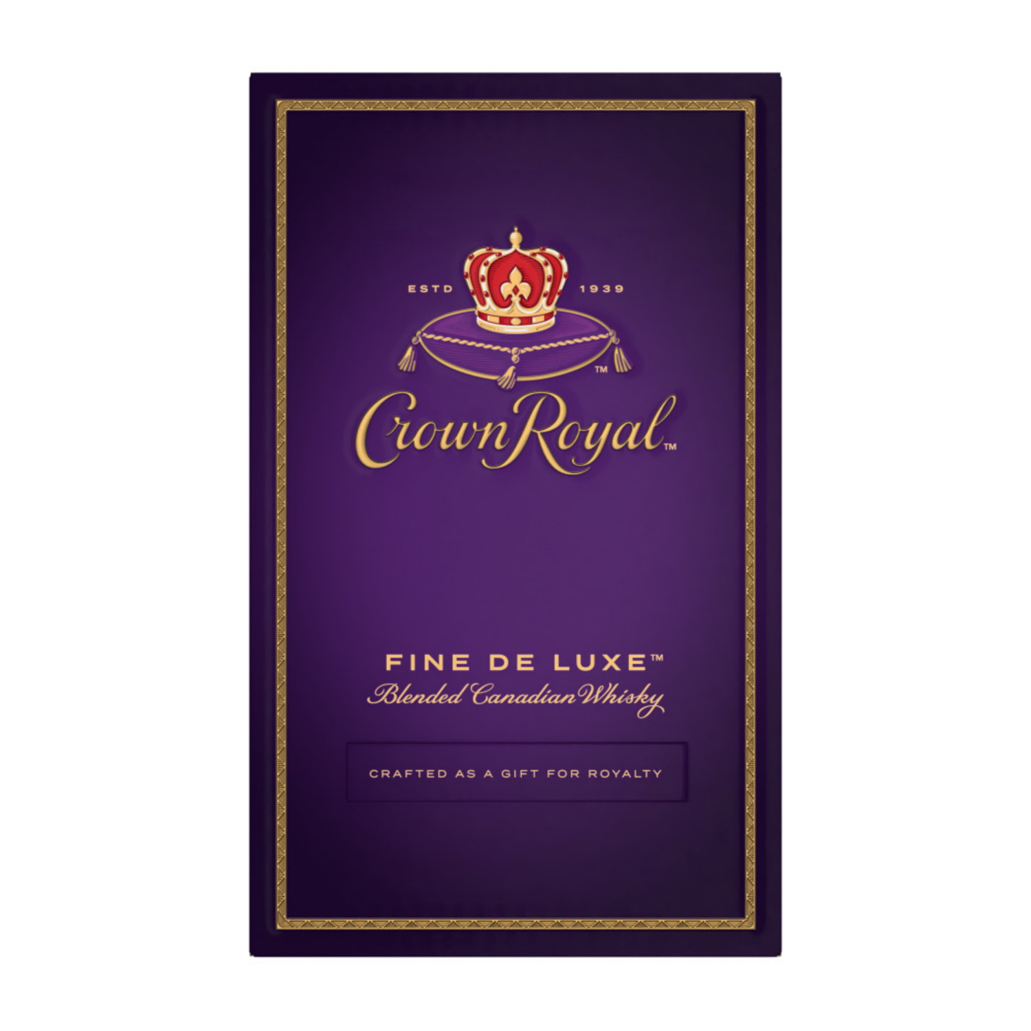 slide 5 of 5, Crown Royal Fine De Luxe Blended Canadian Whisky, 750 mL, 750 ml