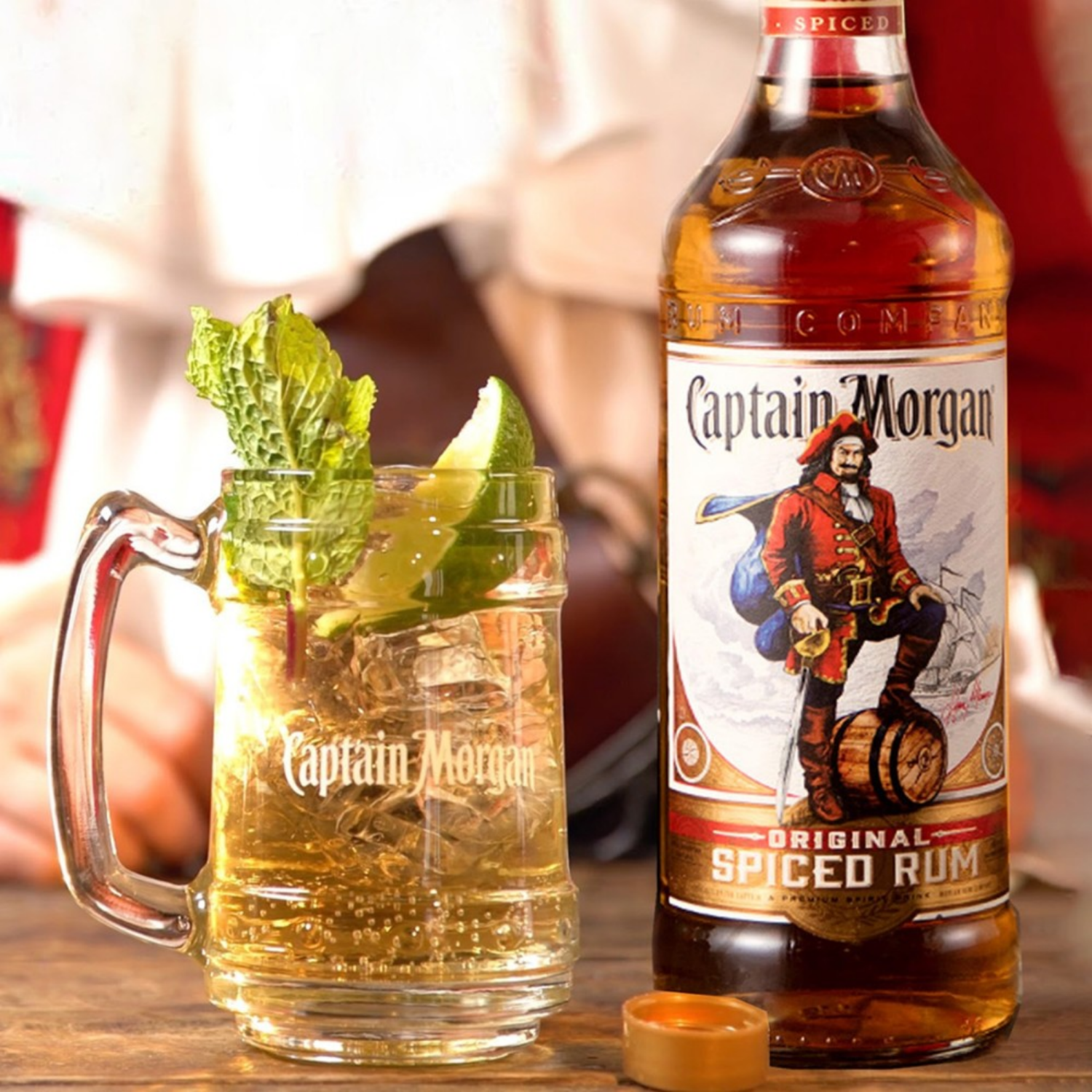 slide 3 of 3, Captain Morgan Original Spiced Rum, 1.75 L, 1.75 liter