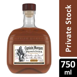 Captain Morgan Private Stock Rum, 750 mL