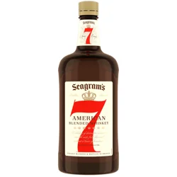 The 7 Crown Distilling Company Seagram's 7 Crown American Blended Whiskey