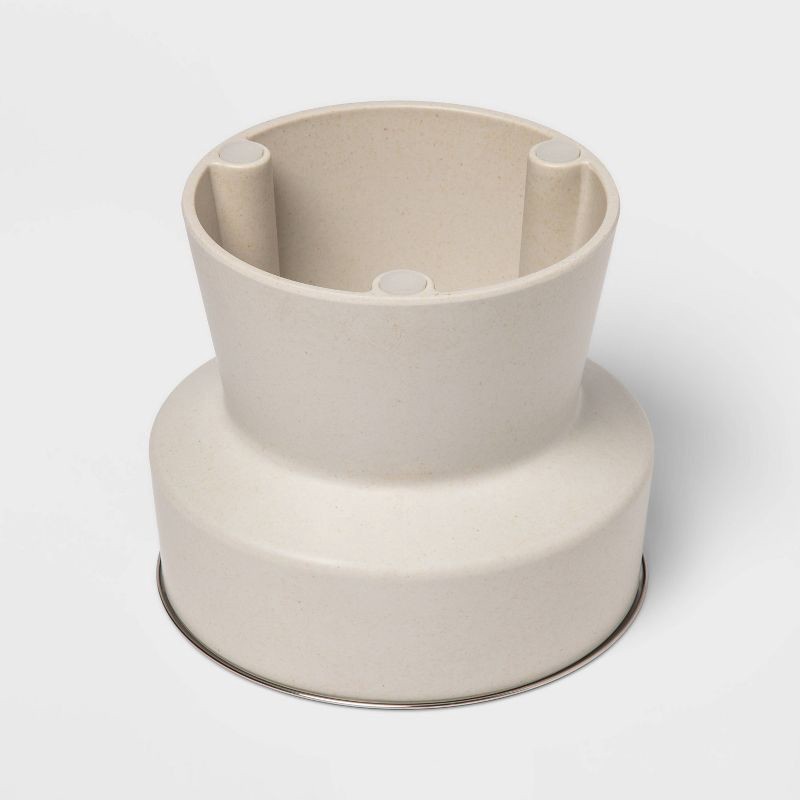 slide 3 of 3, Elevated Dog Bowl - Gray - 3.5 Cups - Boots & Barkley™, 1 ct