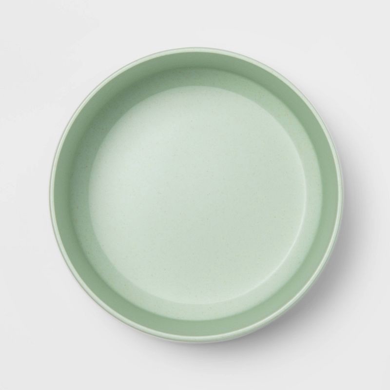 slide 2 of 3, Bamboo Melamine Dog Bowl - Green - 6 Cups - Boots & Barkley™, 1 ct