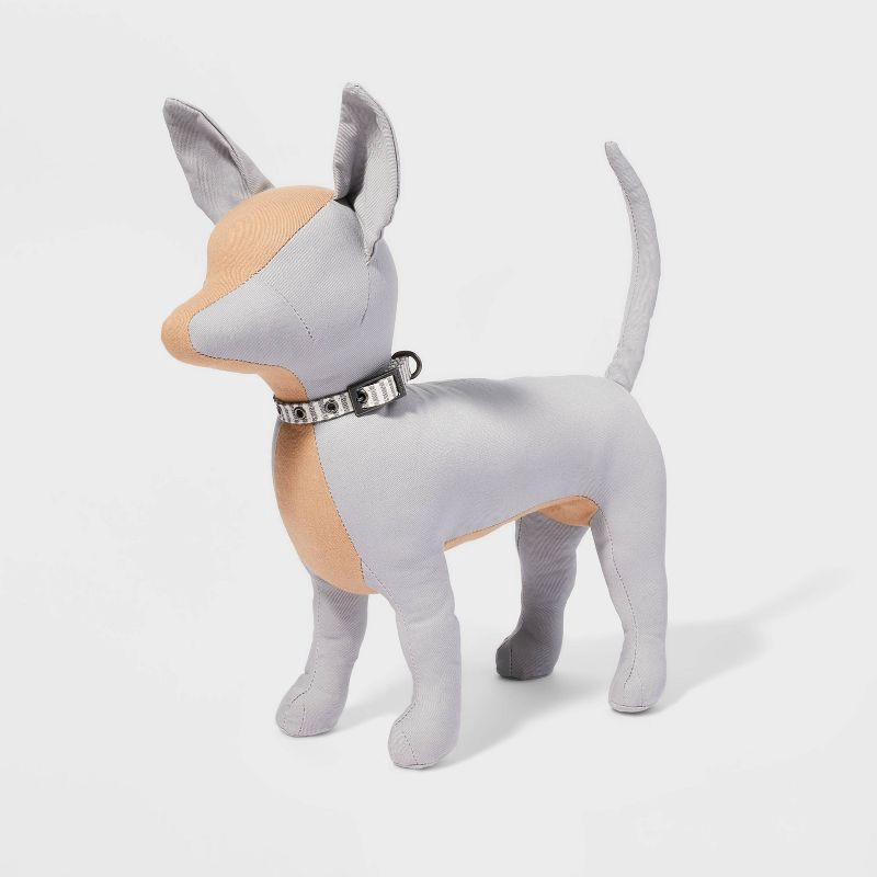 slide 3 of 3, Striped Fashion Dog Collar with Pin Buckle - XS - Boots & Barkley™, 1 ct