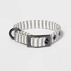 Striped Fashion Dog Collar with Pin Buckle - XS - Boots & Barkley™