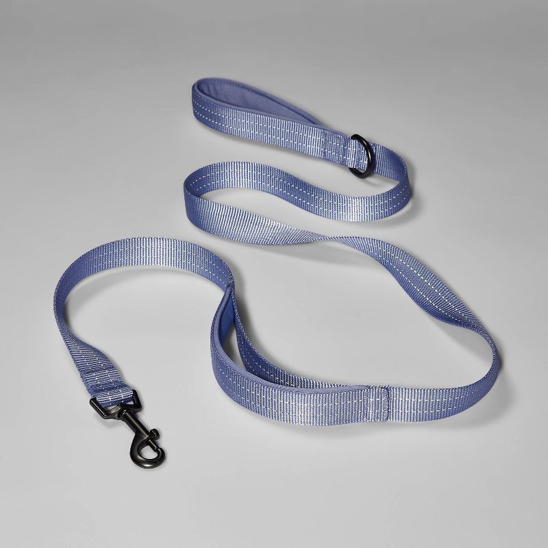 slide 2 of 3, Comfort and Reflective Dog Leash - Lilac - M/L - Boots & Barkley™, 1 ct