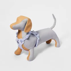 Reflective + Comfort Adjustable Dog Harness - Lilac - S - Boots & Barkley™