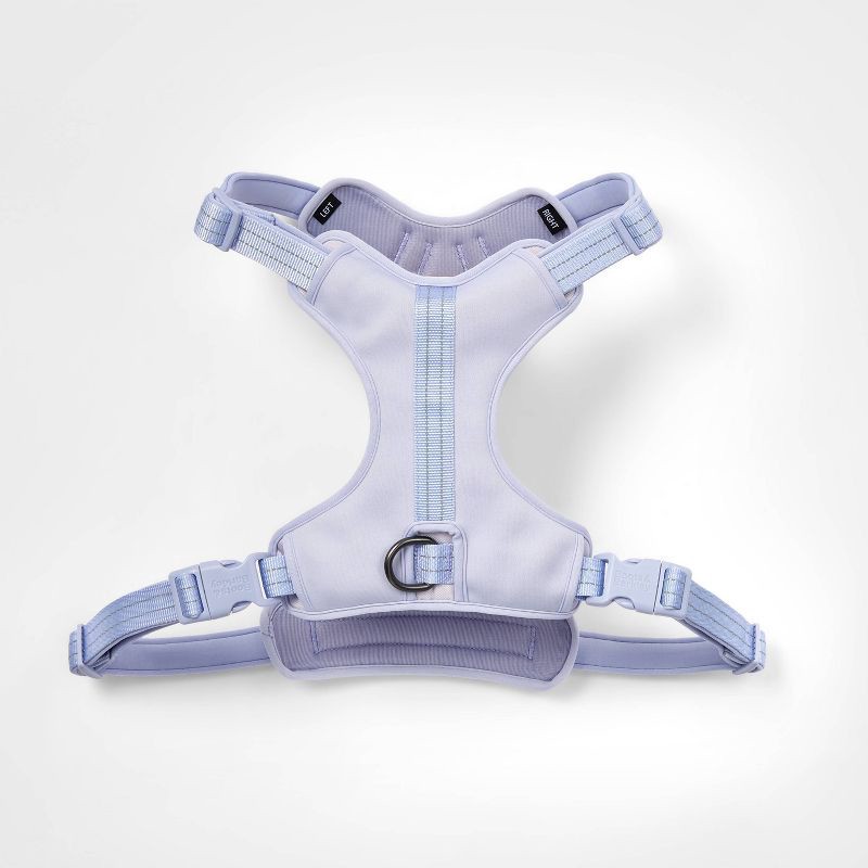 slide 3 of 4, Reflective + Comfort Adjustable Dog Harness - Lilac - XL - Boots & Barkley™, 1 ct