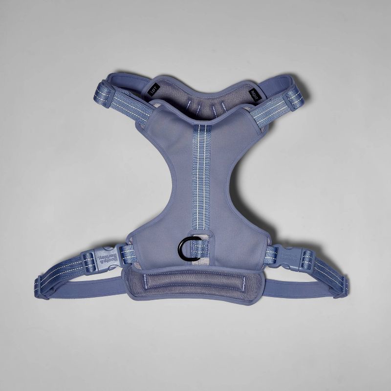 slide 4 of 4, Reflective + Comfort Adjustable Dog Harness - Lilac - XL - Boots & Barkley™, 1 ct