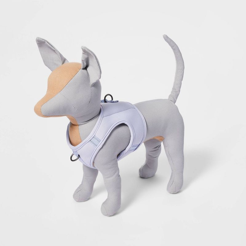 slide 1 of 4, Reflective + Comfort Adjustable Dog Harness - Lilac - XS - Boots & Barkley™, 1 ct