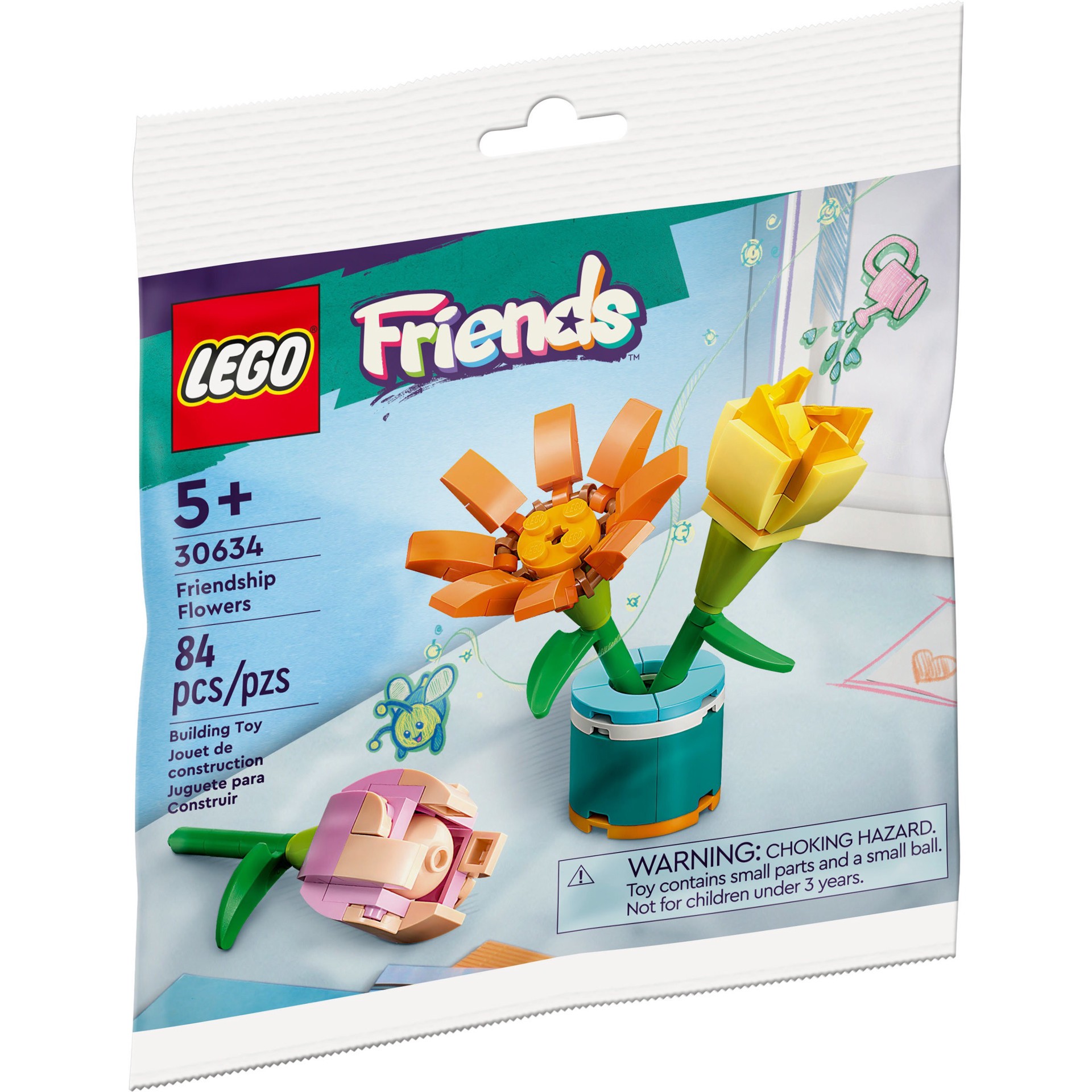 slide 1 of 2, LEGO Friends Friendship Flowers 30634, 1 ct