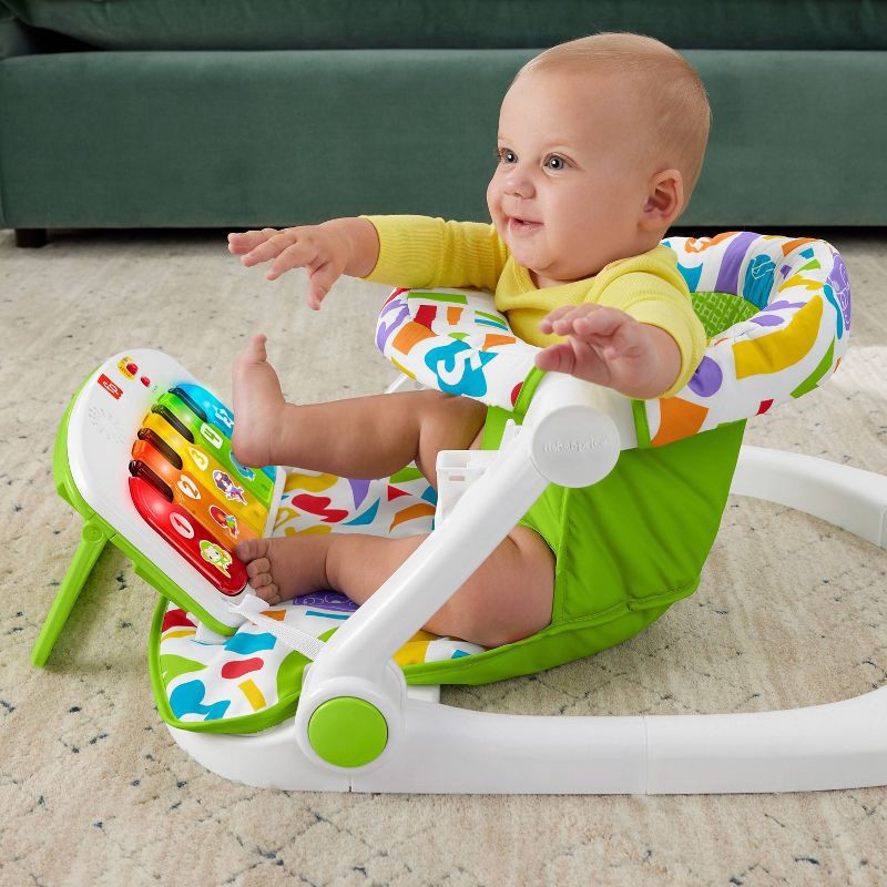 slide 2 of 6, Fisher-Price Kick & Play Deluxe Sit-Me-Up Infant Seat, 1 ct