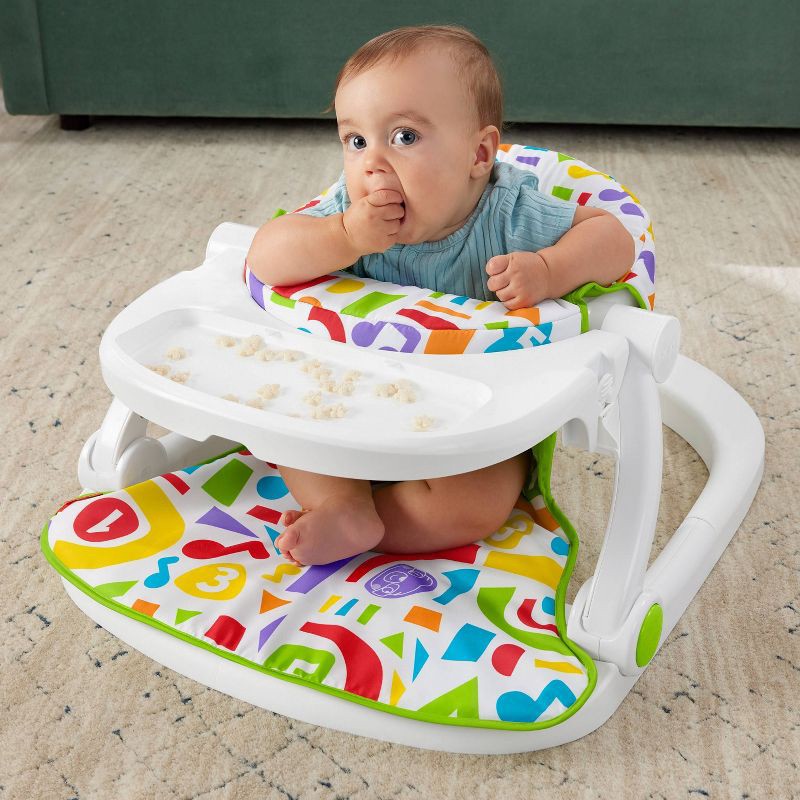 slide 4 of 6, Fisher-Price Kick & Play Deluxe Sit-Me-Up Infant Seat, 1 ct