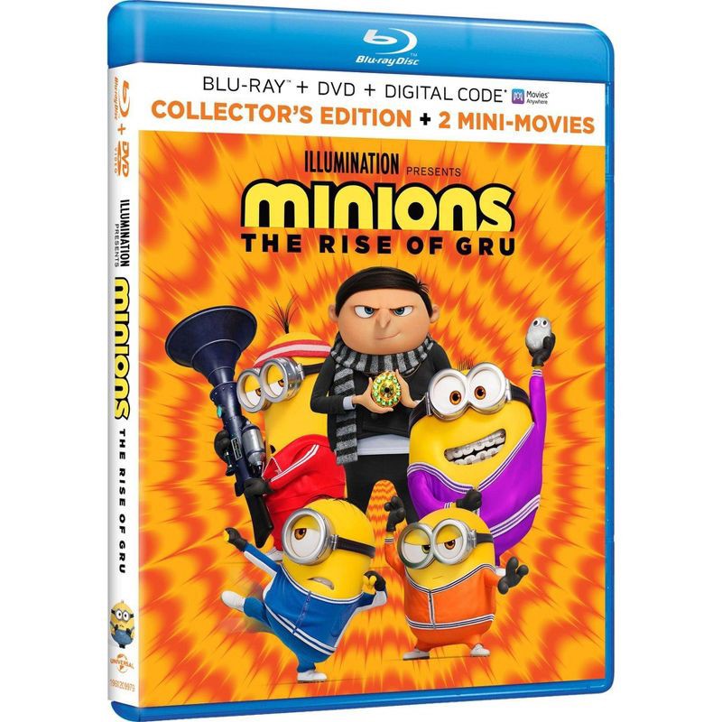 slide 2 of 3, Universal Home Video Minions: The Rise of Gru (Blu-ray), 1 ct