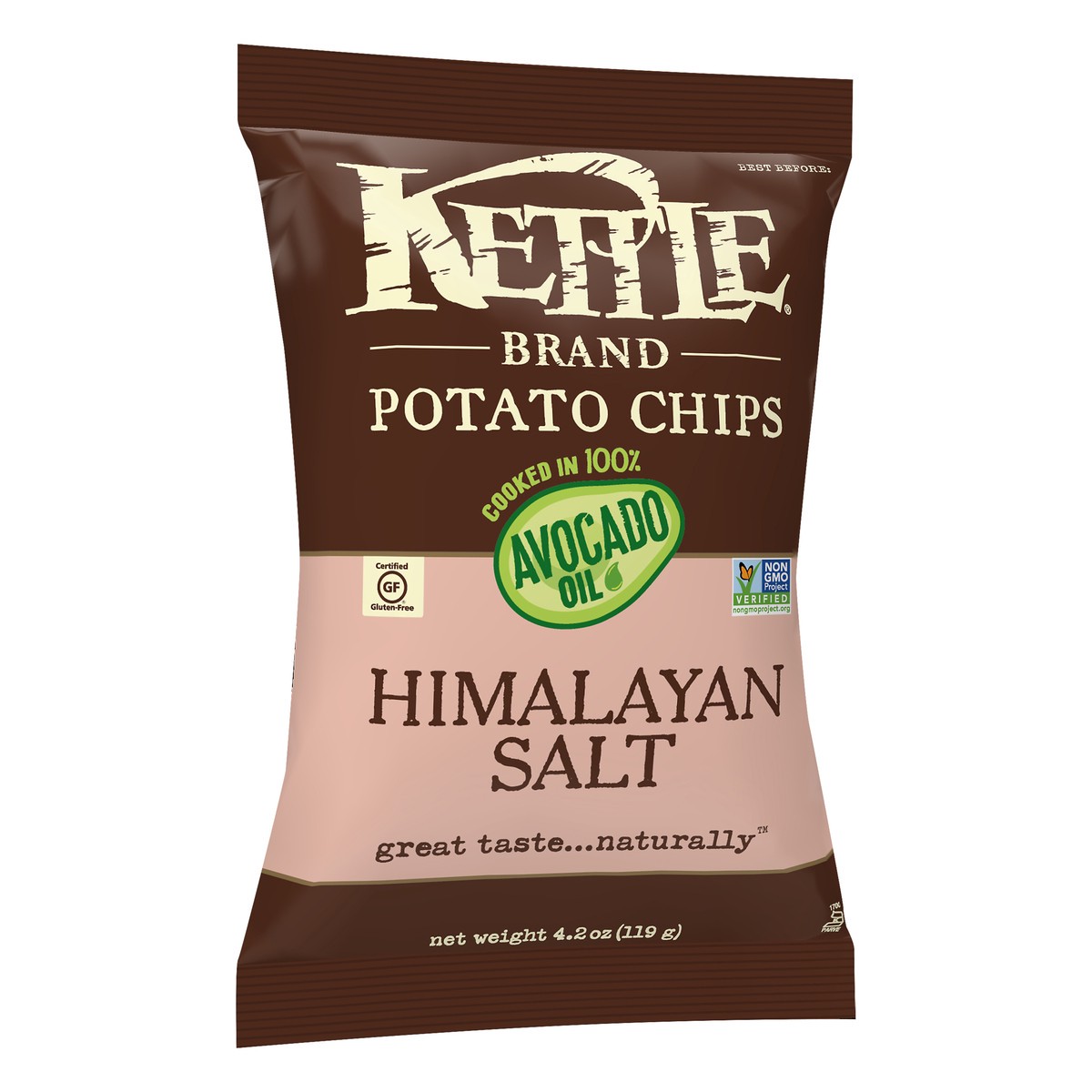 slide 2 of 7, Kettle Brand Avocado Oil Himalayan Salt Potato Chips, 4.2 oz