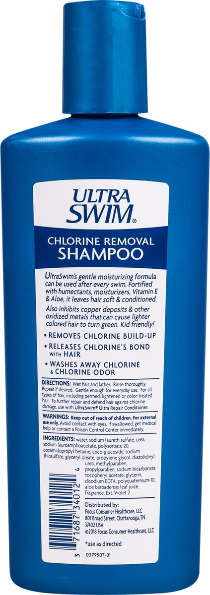 slide 7 of 11, Ultra Swim Shampoo Moisturizing and Chlorine Removal 7oz, 7 fl oz