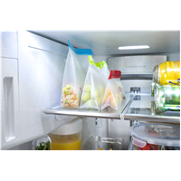 slide 5 of 9, Kolorae Stand-Up Reusable Food Storage Bags, Set of 2, Large, 1 ct