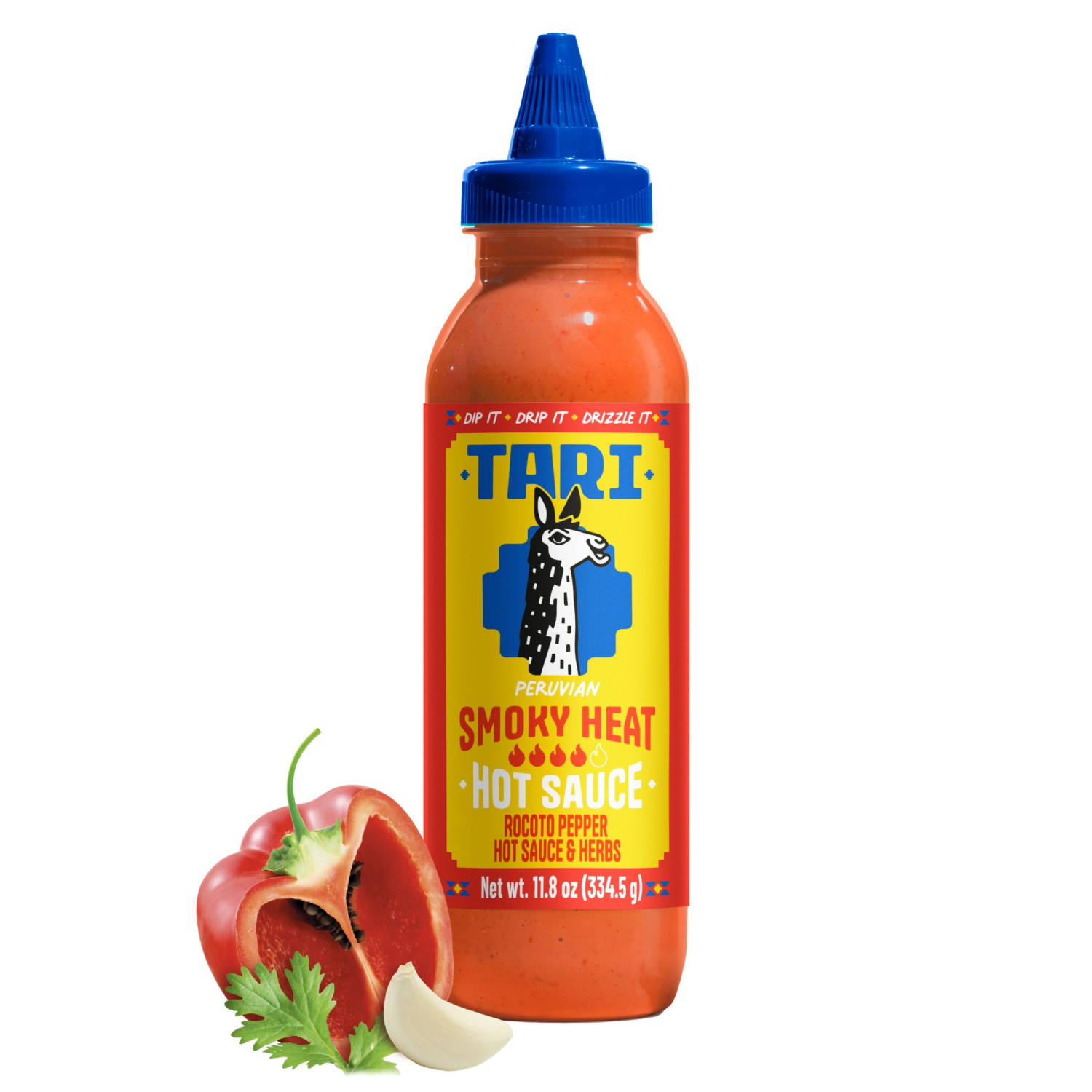 slide 1 of 7, Tari Peruvian Smoky Heat Hot Sauce 11.8 oz, 11.8 oz