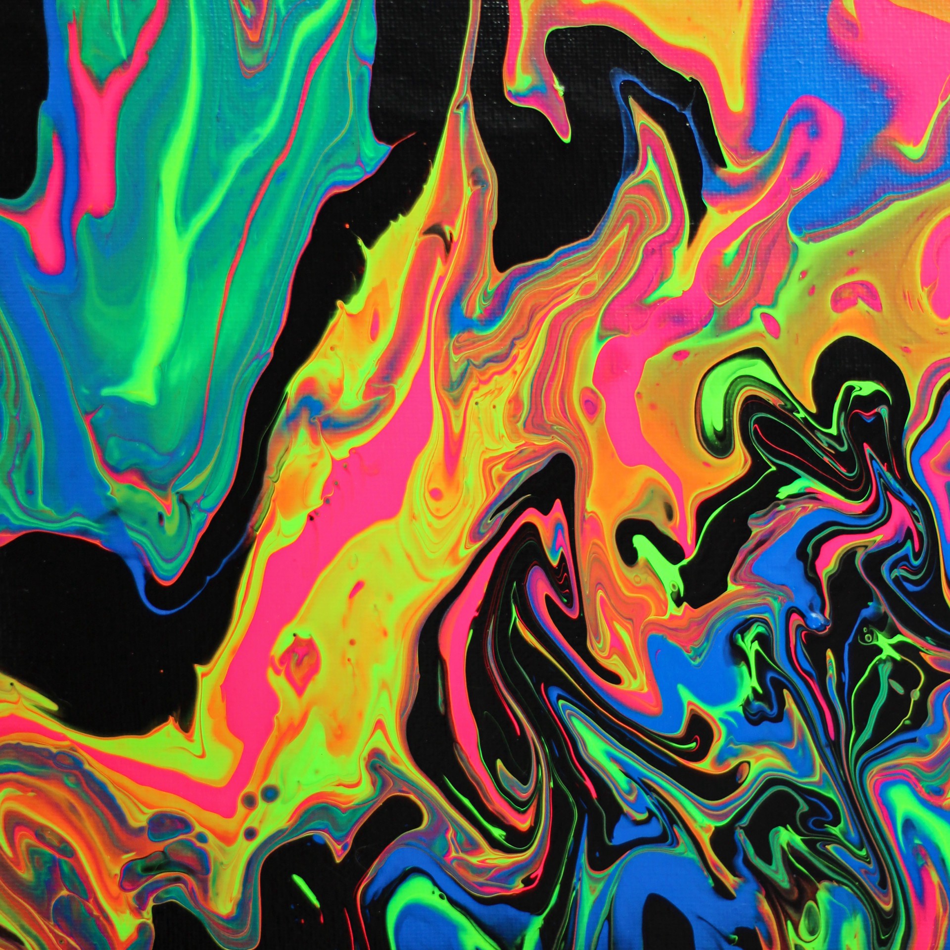 slide 6 of 6, Deco Art FluidArt Neon Blast Pouring Paint Set, 4 ct