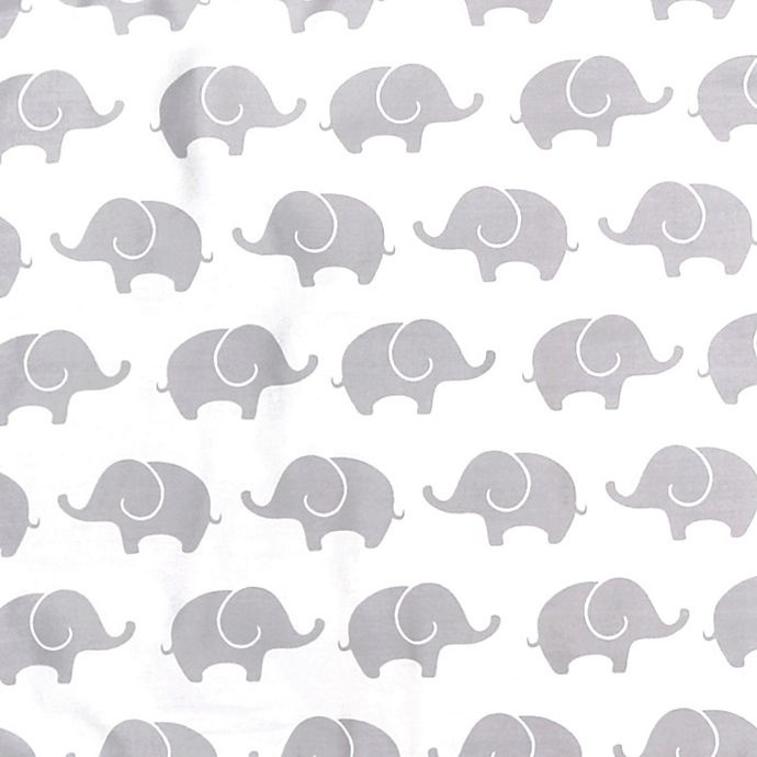 slide 2 of 2, The Peanutshell Elephant 84-Inch 100% Blackout Window Curtain Panels - Grey, 2 ct